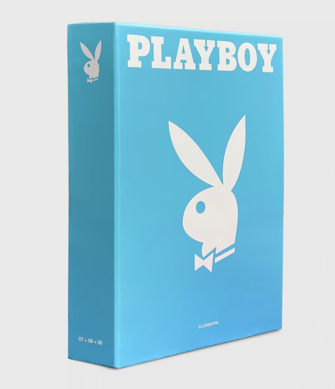 Discover Philippe Pasqua, a living French artist considered a major figure in contemporary art, in this Playboy Blue Coffret.