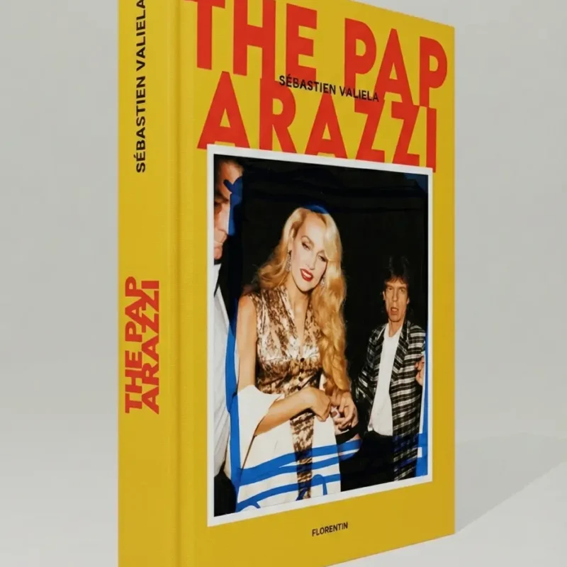 Beau Livre PAPARAZZI signé Sébastien Valiela aux éditions Florentin
