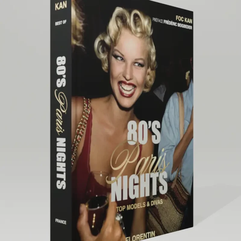 Livre de photographie de soirée 80's Paris night par Foc Kan, Éditions Florentin.